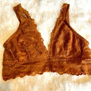 Brown bralette